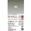 画像2: 大光電機(DAIKO) DDL-6224YS ダウンライト 埋込穴φ75 非調光 電球色 LED内臓 NANA-GO COBタイプ 高気密SB形 防雨形 シルバー (2)