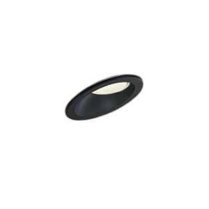 画像: 大光電機(DAIKO) DDL-6227YBG ダウンライト 埋込穴φ75 調光(調光器別売) 電球色 LED内蔵 電源付(別置) COBタイプ 高気密SB形 傾斜天井 防雨形 ブラック