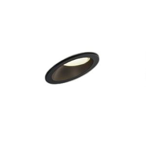 画像: 大光電機(DAIKO) DDL-6228YB ダウンライト 埋込穴φ75 非調光 電球色 LED内蔵 電源付(別置) NANA-GO COBタイプ 高気密SB形 傾斜天井用 防雨形 ブラック