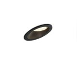 画像: 大光電機(DAIKO) DDL-6229YBG ダウンライト 埋込穴φ75 調光(調光器別売) 電球色 LED内蔵 電源付(別置) COBタイプ 高気密SB形 傾斜天井 防雨形 ブラック