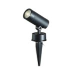 画像: 大光電機(DAIKO) DOL-5634YB アウトドアライト スポットライト 非調光 電球色 LED内臓 防雨形 ブラック