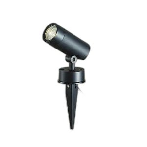 画像: 大光電機(DAIKO) DOL-5634YB アウトドアライト スポットライト 非調光 電球色 LED内臓 防雨形 ブラック