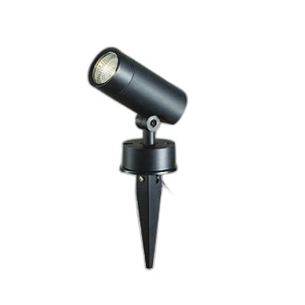 画像1: 大光電機(DAIKO) DOL-5634YB アウトドアライト スポットライト 非調光 電球色 LED内臓 防雨形 ブラック (1)