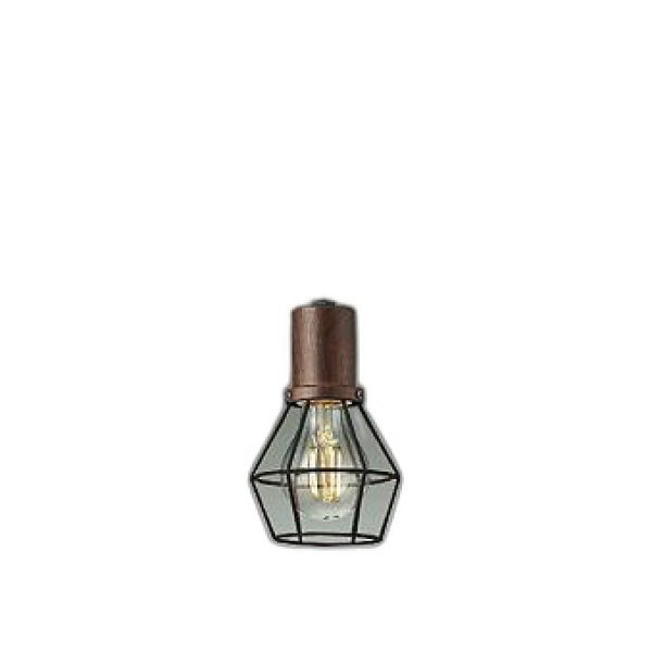 画像1: 大光電機(DAIKO) DPN-42462YG ペンダント 調光(調光器別売) キャンドル色 LED ランプ付 プラグタイプ ウォールナット色 (1)