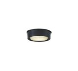 画像: 大光電機(DAIKO) DWP-42194Y アウトドアライト 軒下シーリング 非調光 電球色 LED内臓 防雨形 ブラック