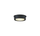 画像: 大光電機(DAIKO) DWP-42195Y アウトドアライト 軒下シーリング 非調光 電球色 LED内臓 防雨形 ブラック