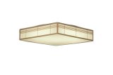 画像: 大光電機(DAIKO) DCL-42157 和風照明 シーリング 10畳 調色調光 LED内臓 リモコン付 白木
