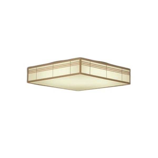 画像1: 大光電機(DAIKO) DCL-42157 和風照明 シーリング 10畳 調色調光 LED内臓 リモコン付 白木 (1)