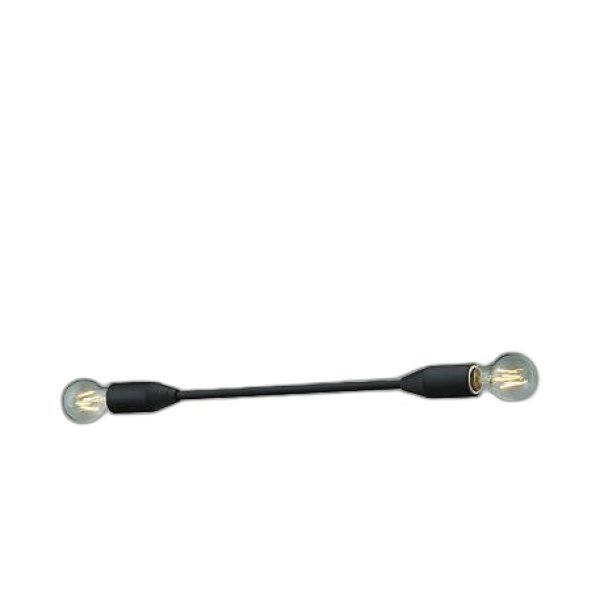 画像1: 大光電機(DAIKO) DPN-42458YG ペンダント 調光(調光器別売) キャンドル色 LED ランプ付 フランジタイプ 黒サテン (1)