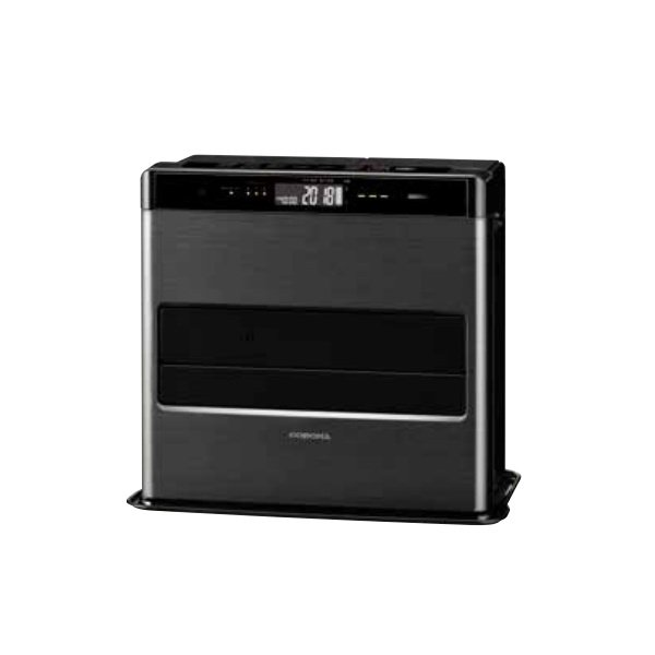 画像1: コロナ FH-CWZ57BYG(KG) 石油ファンヒーター WZシリーズ 木造15畳／コンクリート20畳 グランブラック (1)