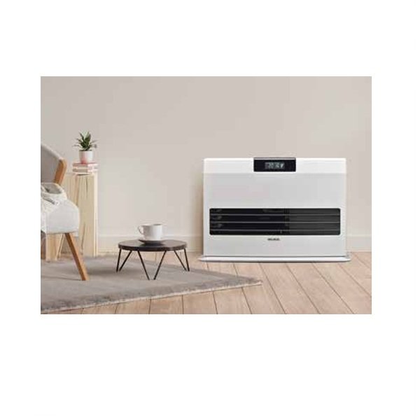 画像3: コロナ FF-WG52SK(W) FF式温風ヒーター 木造14畳 ガス化式 ビルトインタイプ ナチュラルホワイト WGシリーズ／別置きタンク式(別売) (3)