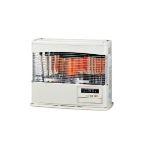 画像: コロナ UH-F7025PR(W) 寒冷地用大型ストーブ FF式輻射＋床暖 ホワイト PRシリーズ 18畳用