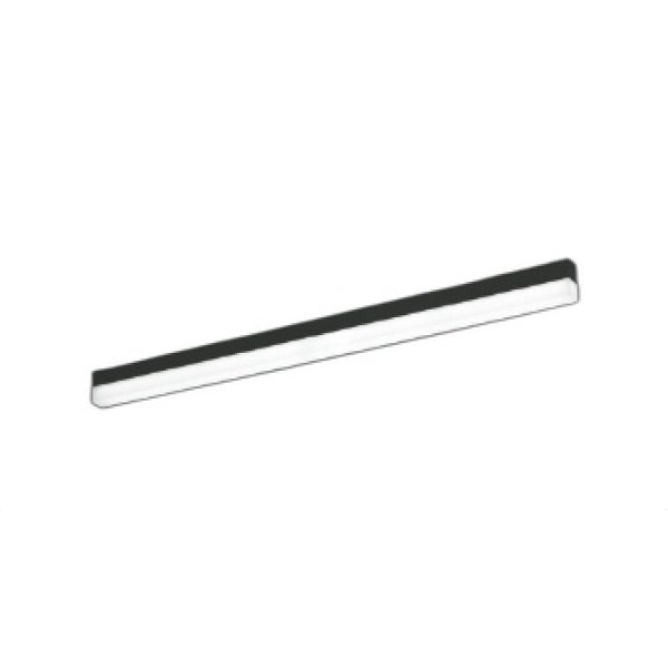 画像1: コイズミ照明 XU54383 ベースライト 1200mmタイプ 調光(調光器別売) 昼白色 SOLID 屋外用 防雨・防湿型 ブラック 受注生産品 [§] (1)