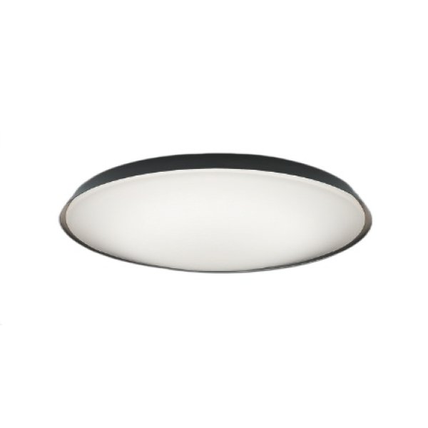 画像1: コイズミ照明 AH55827 シーリング 6畳 調光調色 高演色R+ リモコン付 ダークグレーメタリック (1)