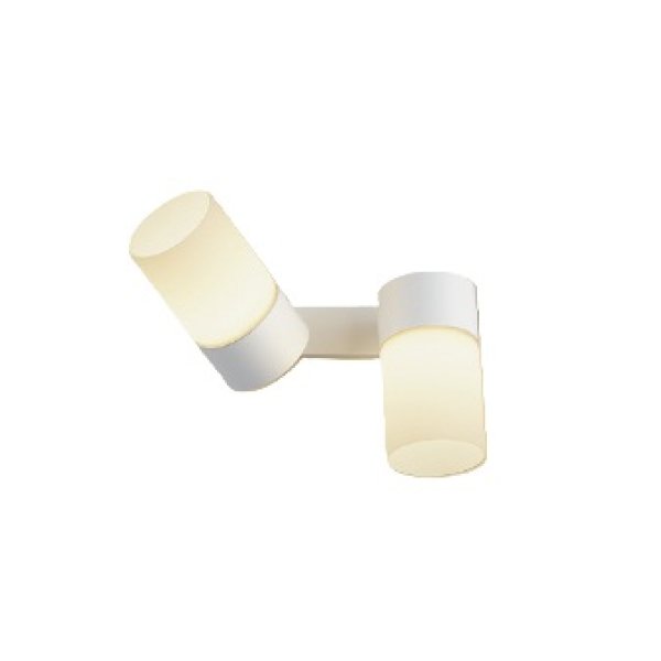 画像1: コイズミ照明 AB57363 ブラケット 非調光 電球色 スポット フランジタイプ 高演色R+ マットファインホワイト (1)