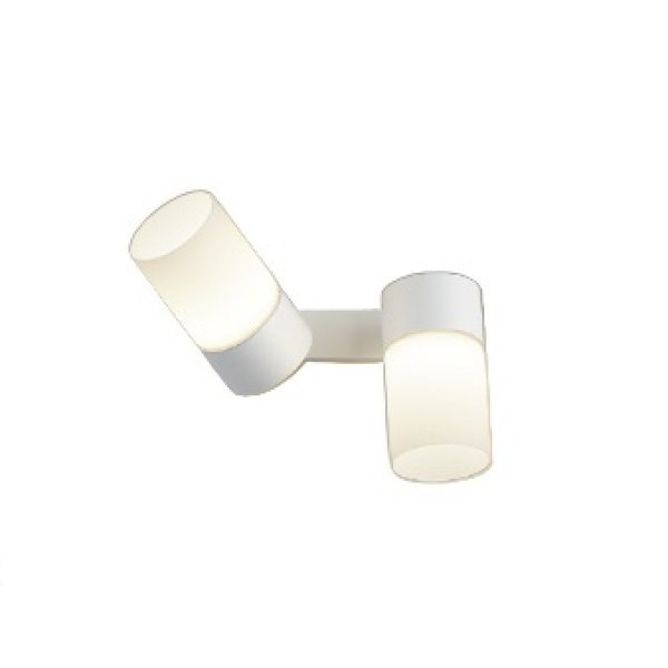 画像1: コイズミ照明 AB57366 ブラケット 非調光 温白色 スポット フランジタイプ 高演色R+ マットファインホワイト (1)