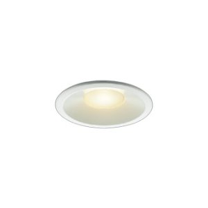 画像: コイズミ照明 AD1090W27 ダウンライト φ100 非調光 電球色 パネル 浅型 高気密SB 高演色R+ ファインホワイト