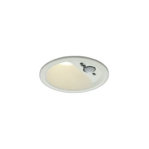 画像: コイズミ照明 AD1275W35 ダウンライト φ100 非調光 温白色 高気密SB 人感センサ 高演色R+ 防雨型 パウダリーホワイト