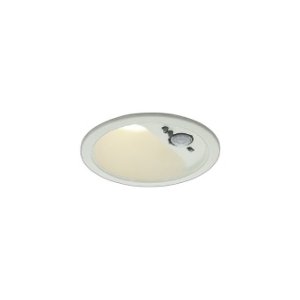 画像: コイズミ照明 AD1276W35 ダウンライト φ100 非調光 温白色 高気密SB 人感センサ 高演色R+ 防雨型 パウダリーホワイト