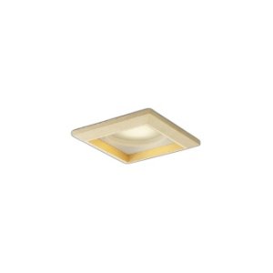 画像: コイズミ照明 AD1324N35 ダウンライト □100 非調光 温白色 ランプタイプ 角型 高気密SB 高演色R+ 白木