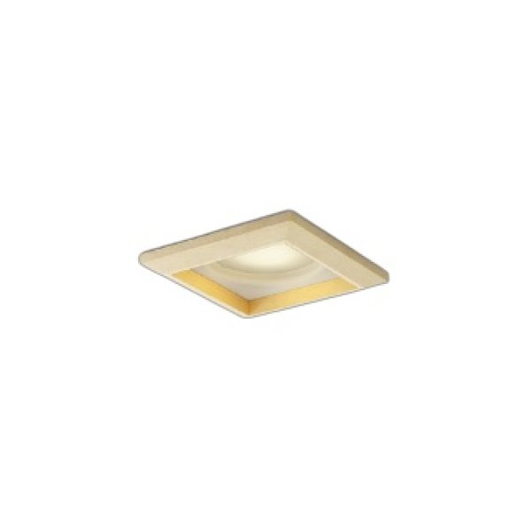 画像1: コイズミ照明 AD1327N35 ダウンライト □100 調光(調光器別売) 温白色 ランプタイプ 角型 高気密SB 高演色R+ 白木 (1)