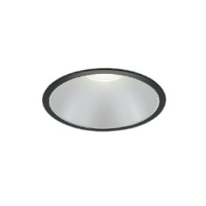 画像: コイズミ照明 AD52907 ダウンライト φ150 非調光 白色 M形 電源一体型 ブラック