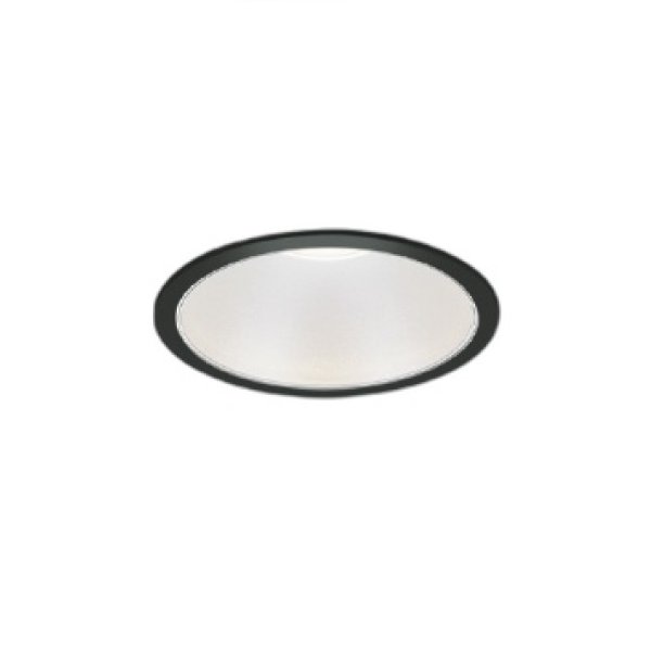 画像1: コイズミ照明 AD52919 ダウンライト φ125 非調光 白色 M形 電源一体型 ブラック (1)