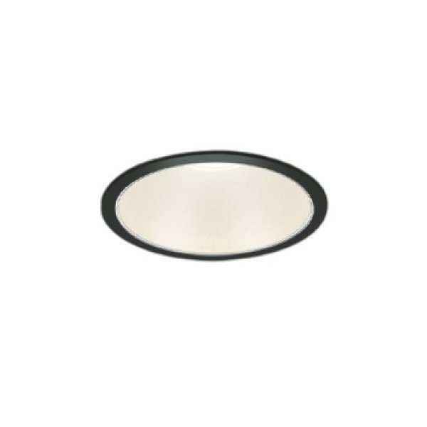 画像1: コイズミ照明 AD52983 ダウンライト φ125 非調光 温白色 M形 電源一体型 ブラック (1)