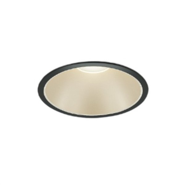 画像1: コイズミ照明 AD53038 ダウンライト φ150 非調光 電球色 M形 電源一体型 ブラック (1)