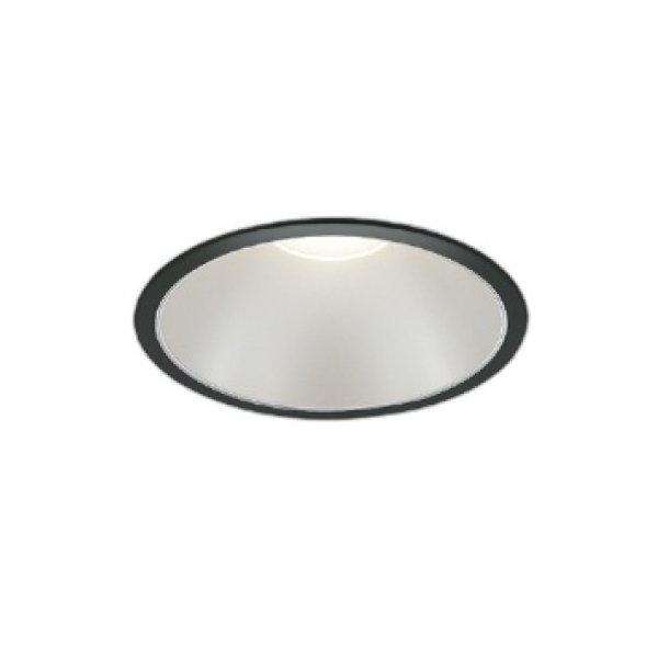 画像1: コイズミ照明 AD53039 ダウンライト φ150 非調光 温白色 M形 電源一体型 ブラック (1)