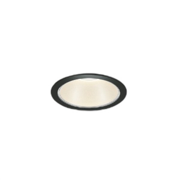 画像1: コイズミ照明 AD53468 ダウンライト φ75 非調光 温白色 M形 電源一体型 ブラック (1)
