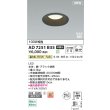 画像2: コイズミ照明 AD7251B35 ダウンライト φ100 非調光 温白色 パネル 高気密SB 高演色R+ 防雨・防湿型 ブラック (2)