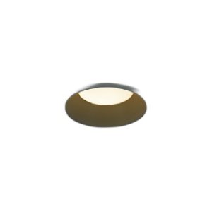 画像: コイズミ照明 AD7350B27 ダウンライト φ100 調光(調光器別売) 電球色 パネル 高気密SB 高演色R+ 防雨・防湿型 ブラック