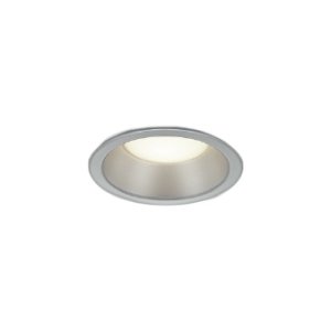 画像: コイズミ照明 AD7350S35 ダウンライト φ100 調光(調光器別売) 温白色 パネル 高気密SB 高演色R+ 防雨・防湿型 ブライトシルバー
