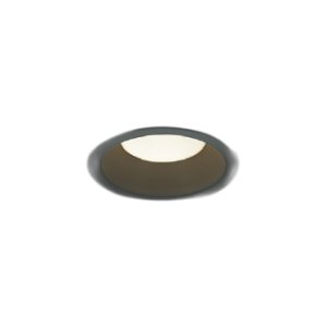 画像: コイズミ照明 AD7351B35 ダウンライト φ100 調光(調光器別売) 温白色 パネル 高気密SB 高演色R+ 防雨・防湿型 ブラック