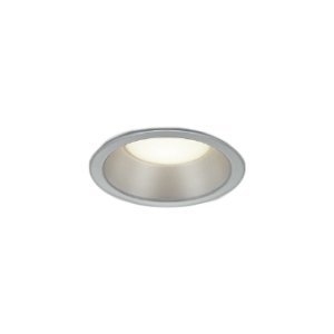 画像: コイズミ照明 AD7351S35 ダウンライト φ100 調光(調光器別売) 温白色 パネル 高気密SB 高演色R+ 防雨・防湿型 ブライトシルバー