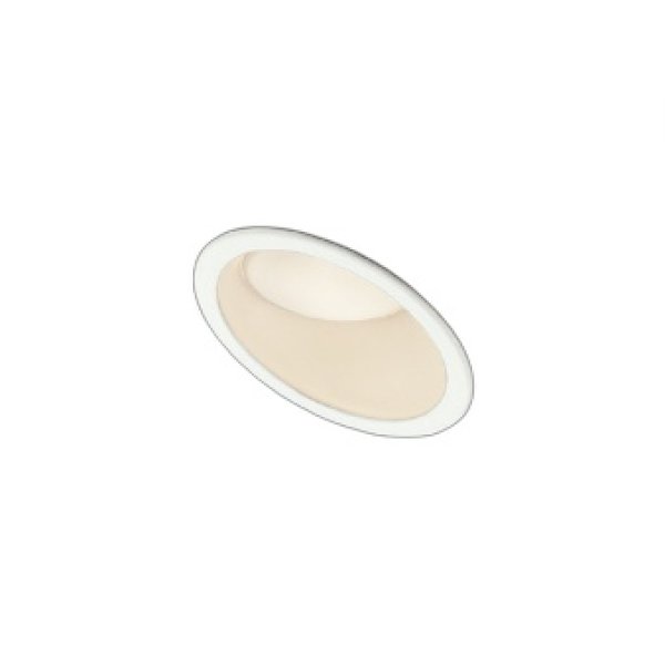 画像1: コイズミ照明 AD7352W35 ダウンライト φ100 調光(調光器別売) 温白色 パネル 高気密SB 傾斜 ウォールウォッシャー 高演色R+ 防雨・防湿型 ファインホワイト (1)