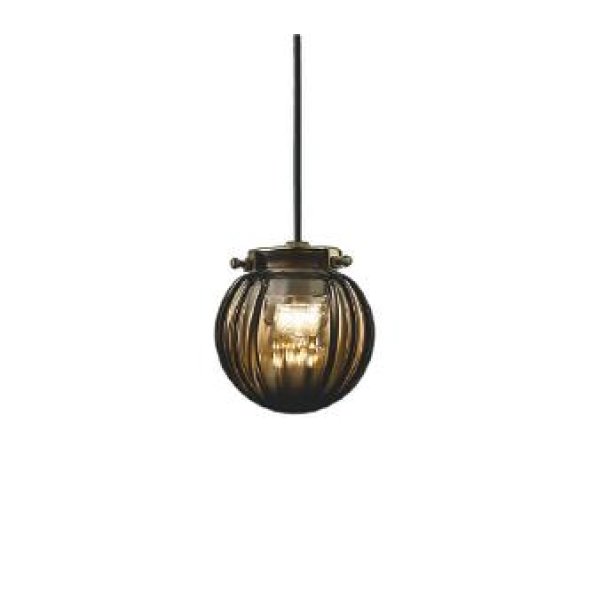 画像1: コイズミ照明 AP55474 ペンダント 調光(調光器別売) 温白色 プラグタイプ 高演色R+ スモークブラウン (1)