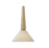 画像: コイズミ照明 AP55508 ペンダント 非調光 電球色 フランジタイプ 高演色R+ タモ