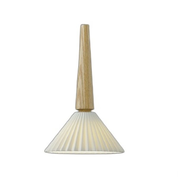 画像1: コイズミ照明 AP55510 ペンダント 非調光 温白色 フランジタイプ 高演色R+ タモ (1)