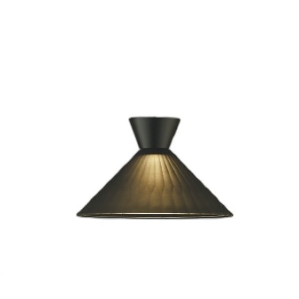 画像1: コイズミ照明 AP55542 ペンダント 非調光 温白色 フランジタイプ 高演色R+ スモークグレー (1)