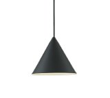 画像: コイズミ照明 AP55560 ペンダント 非調光 温白色 フランジタイプ 高演色R+ マットブラック