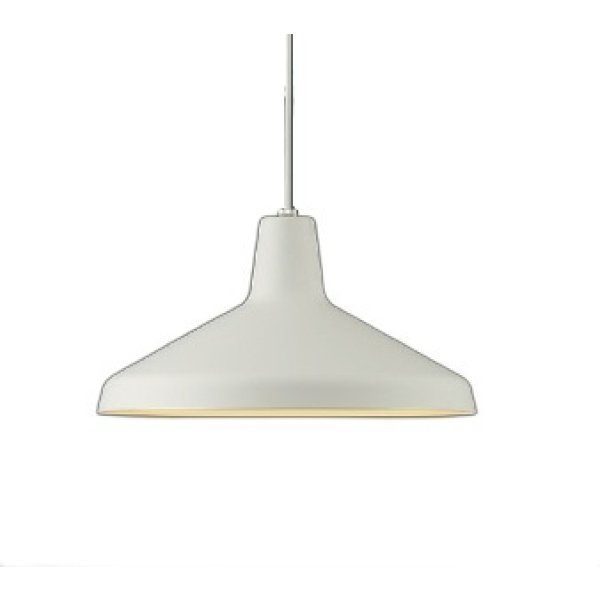 画像1: コイズミ照明 AP55574 ペンダント 非調光 電球色 フランジタイプ マットファインホワイト (1)