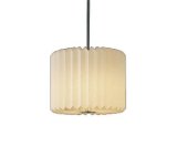 画像: コイズミ照明 AP57412 ペンダント 調光(調光器別売) 電球色 和風 フランジタイプ シャンパンシルバー