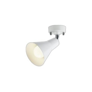 画像: コイズミ照明 AS56076 スポットライト 非調光 温白色 ランプタイプ フランジタイプ マットファインホワイト