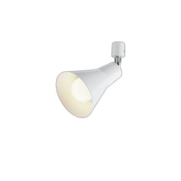 画像1: コイズミ照明 AS56088 スポットライト 非調光 温白色 ランプタイプ プラグタイプ マットファインホワイト (1)