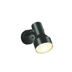 画像: コイズミ照明 AU57435 エクステリア スポットライト 非調光 電球色 高演色R+ 防雨型 ブラック