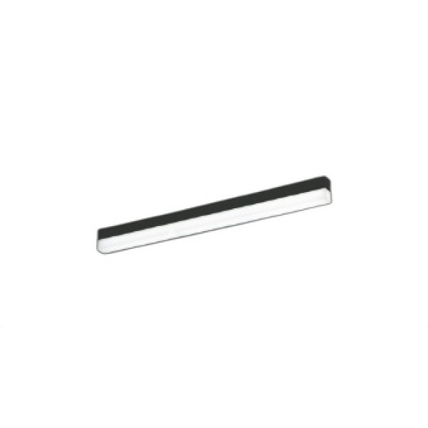 画像1: コイズミ照明 XU54385 ベースライト 900mmタイプ 調光(調光器別売) 昼白色 SOLID 屋外用 防雨・防湿型 ブラック 受注生産品 [§] (1)