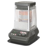 画像: ダイニチ Dainichi FM-10C3-H 業務用石油ストーブ メタリックグレー 温風ファン付き 木造26畳 コンクリート35畳 ℃℃