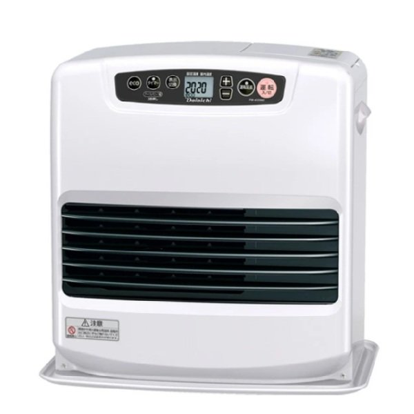 画像1: ダイニチ Dainichi FW-4225NC-W 石油ファンヒーター ムーンホワイト 木造11畳 コンクリート15畳 ℃℃ (1)